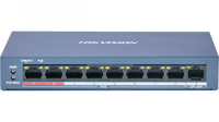 Hikvision DS-3E0109P-E-M SWITCH DI RETE 8 PORTE POE + 1 PORTA 10/100MBPS 1.8GBPS