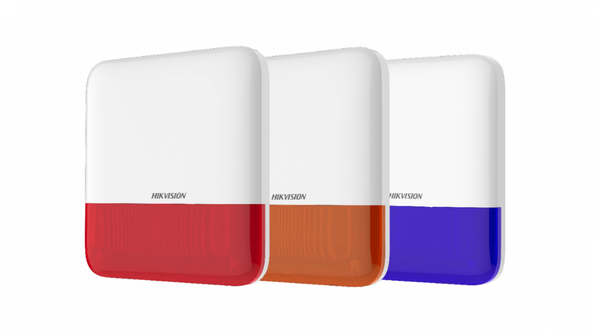 Hikvision DS-PS1-E-WE AX Pro Tri-X Sirena esterna radio 110 db Wireless