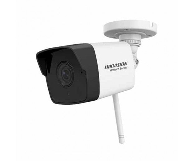 Hikvision Hiwatch series Telecamera bullet IP WiFi hd 1080p 2Mpx 4mm h.265 audio slot sd IP66