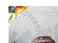 Dipinto Su Tela Tram -B- Cm 80X3X80