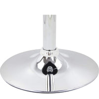 Sgabelli da bar di design in materiale sintetico set da 2 grigio 19_0000456