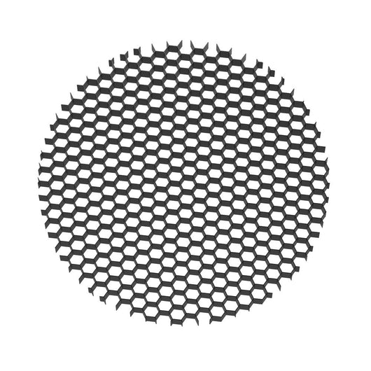 Griglia Antiabbagliamento Focus Led Per Proiettore Alluminio Nero Diametro 4,2Cm