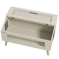 Terrario per rettili, vivarium per serpenti 140L con finestre in vetro temperato, coperchio, 100 x 50 x 60 cm