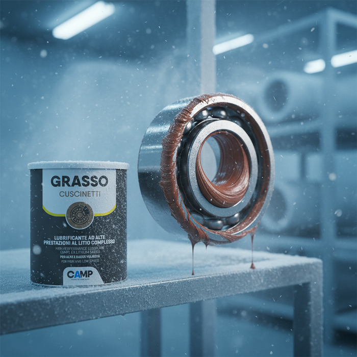 Lubrificante ad alte prestazioni al litio per cuscinetti e rulli 1 kg