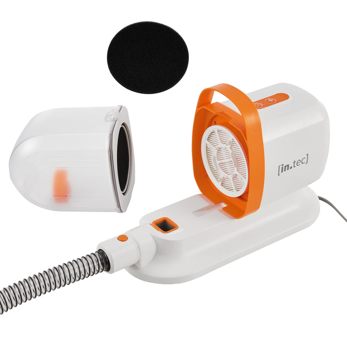 Kit Toelettatura Amesbury 5 in 1 per Animali Domestici - Bianco / Arancio in.tec