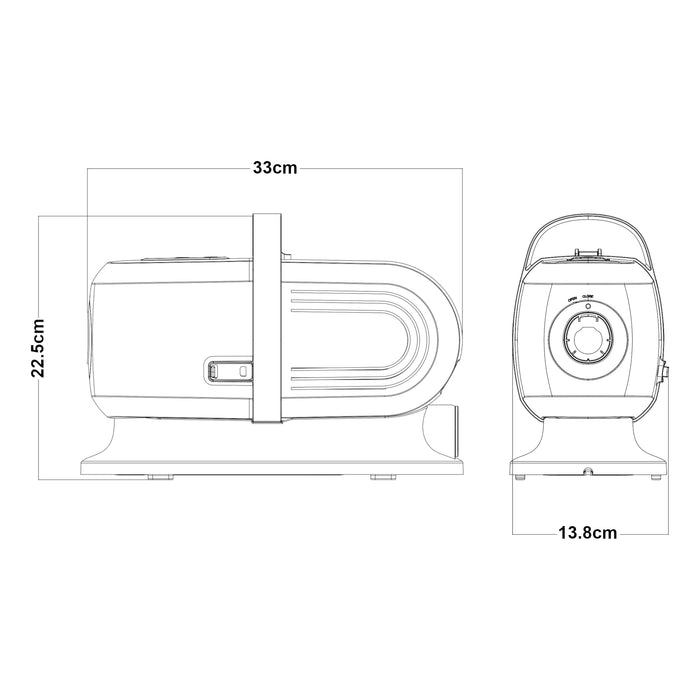 Kit Toelettatura Amesbury 5 in 1 per Animali Domestici - Bianco in.tec