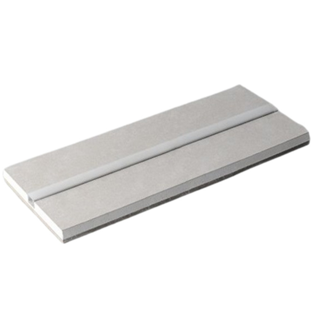 Semilavorato cartongesso fibra profilo alluminio creazione luce led 14,5x200 cm