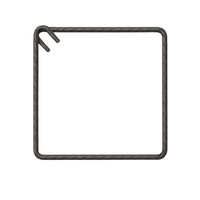 Staffe armatura ferro 45x45 cm strutture cemento disponibili diverse quantità *** pezzi 50, confezione 1