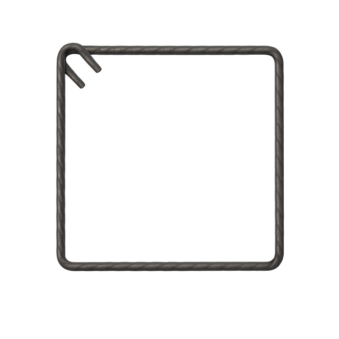 Staffe armatura ferro 45x45 cm strutture cemento disponibili diverse quantità *** pezzi 100, confezione 1