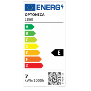 Optonica lampadina a filamento led attacco e27 g125 300° ac175-265v *** temperatura colore lampada 2700k bianco cald...
