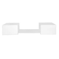 Armadio per scarpe con doppie porte, Panchina versatile per il cambio delle scarpe, 189×40×34,5 cm, Bianco