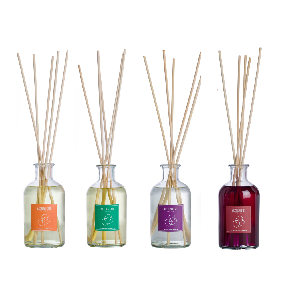 Diffusore ambiente bastoncini fragranza intensa aroma casa profumo regalo 500 ml *** fragranza bergamotto speziato, c...