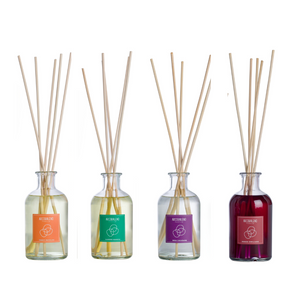 Diffusore ambiente bastoncini fragranza intensa aroma casa profumo regalo 500 ml *** fragranza bergamotto speziato, c...