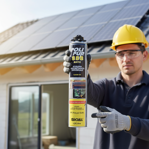 Polipur 888 schiuma poliuretanica monocomponente per isolamento 2 pezzi