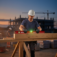 Big x livella in alluminio a bolla d'aria tubolare rossa *** lunghezza 40, confezione 1