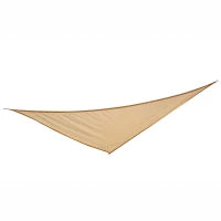 Tenda da sole triangolare, Beige, 6x6x6m