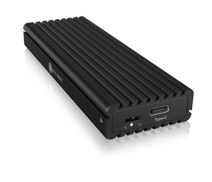 ICY BOX Case esterno per SSD M.2 NVMe con Type-C- 10 Gbit/s- toolless