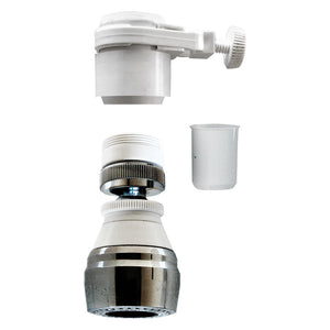 AERATORE A SNODO CORTO CON FASCETTA 2 getti -