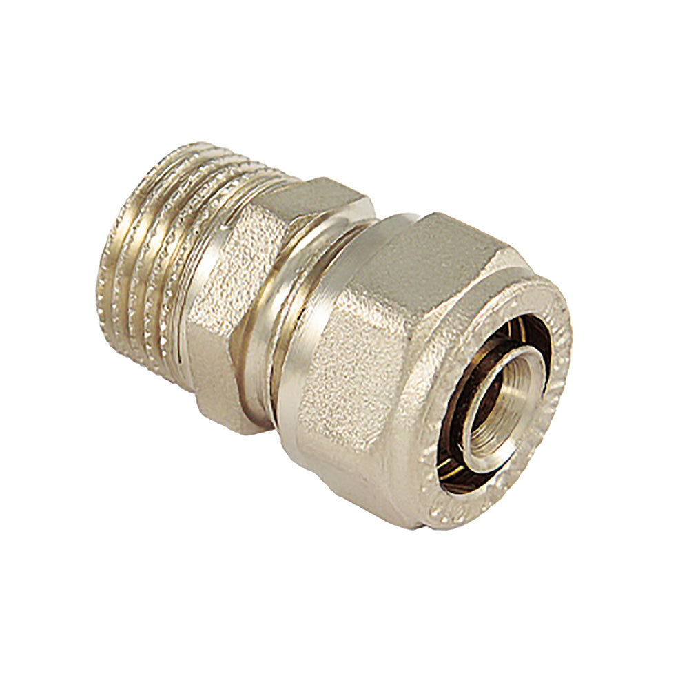 RACCORDO A STRINGERE DIRITTO '1600' 20 x 1/2 - maschio TIEMME 5 PZ