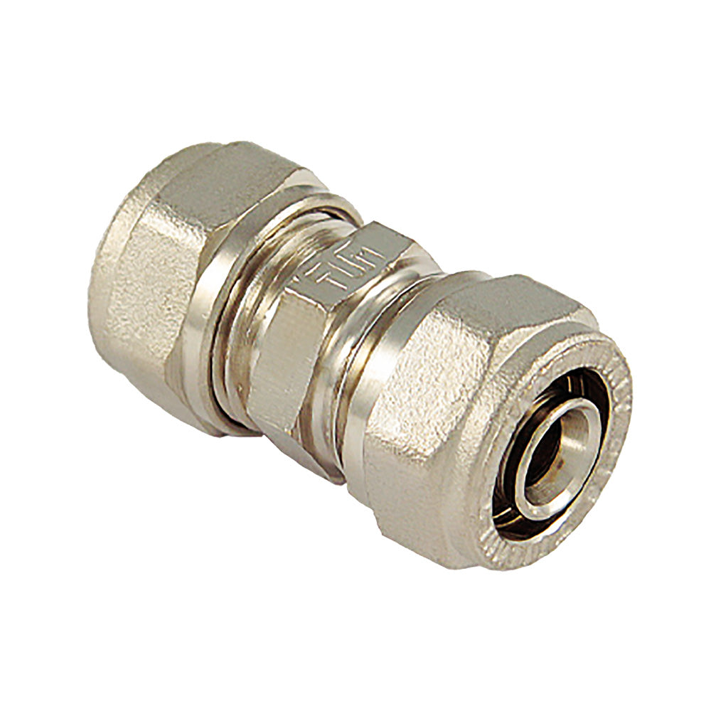 RACCORDO A STRINGERE DIRITTO DOPPIO '1601' 20 x 20 TIEMME 5 PZ