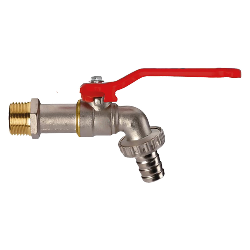 RUBINETTO PORTAGOMMA A SFERA 3/4 FLUXY 6 PZ