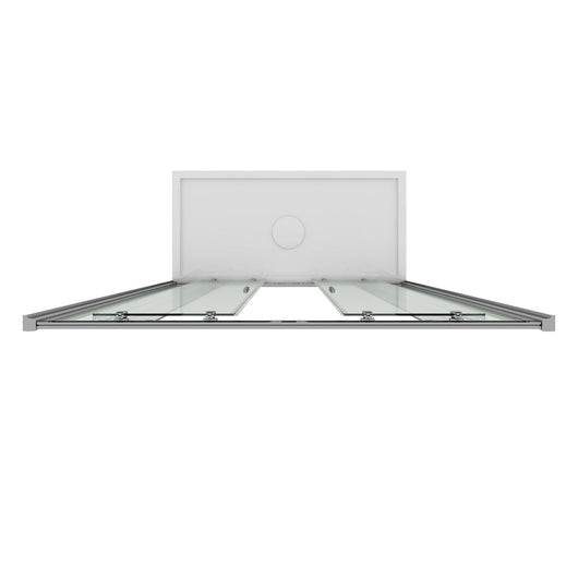 Porta Doccia 140CM H198 Trasparente mod. Young 2 Ante