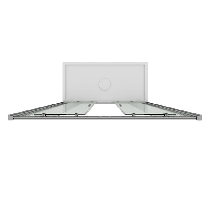 Porta Doccia 140CM H198 Trasparente mod. Young 2 Ante