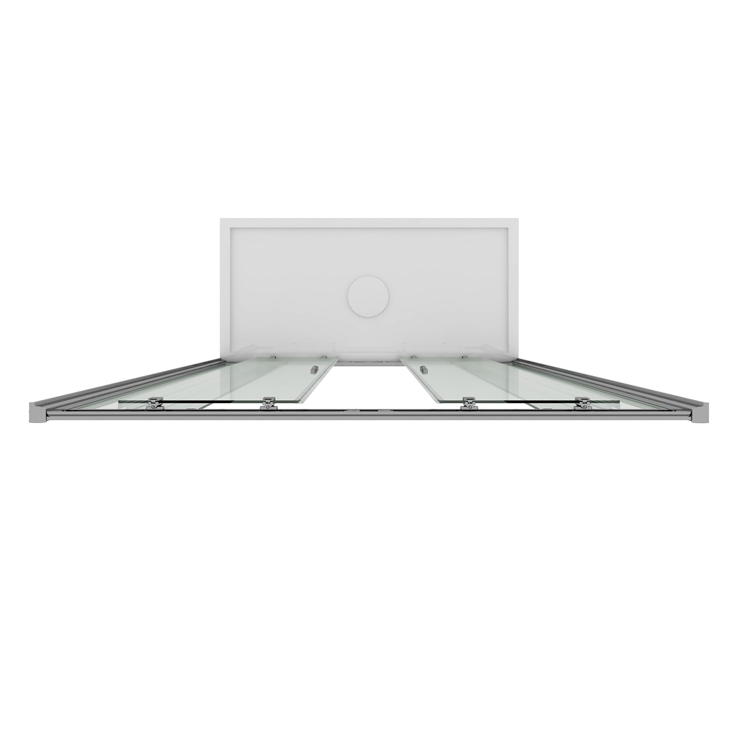 Porta Doccia 180CM H198 Trasparente mod. Young 2 Ante