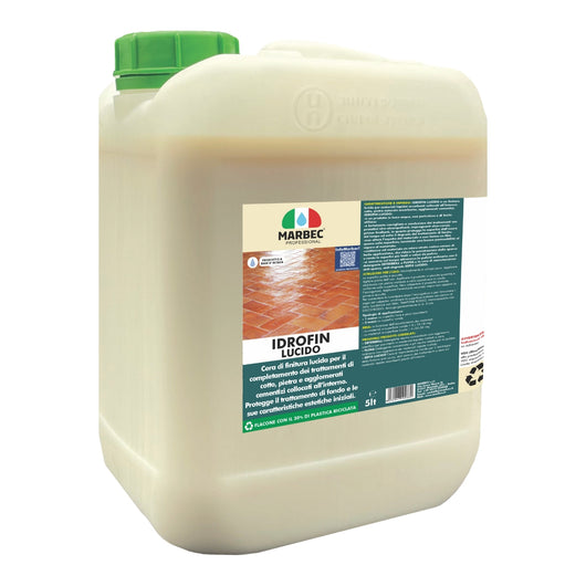 Cera per pavimenti IDROFIN LUCIDO   5LT