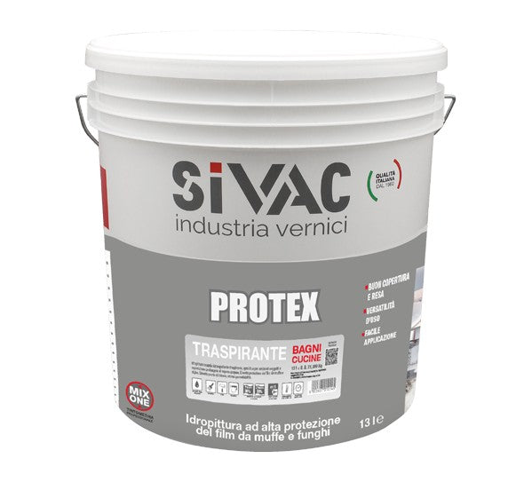 IDROPITTURA TRASP. BAGNI E CUCINE LT 13 PROTEX IDR