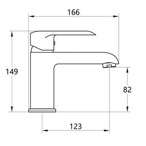 Tris rubinetti miscelatori bidet lavabo doccia ad incasso linea america cromata
