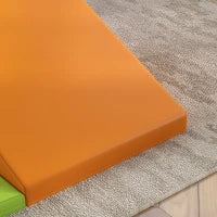 Outsunny 4 Blocchi di Costruzione XL, Moduli di Motricità, Schiuma EPE Poliuretano, Verde, Arancione, Viola e Blu