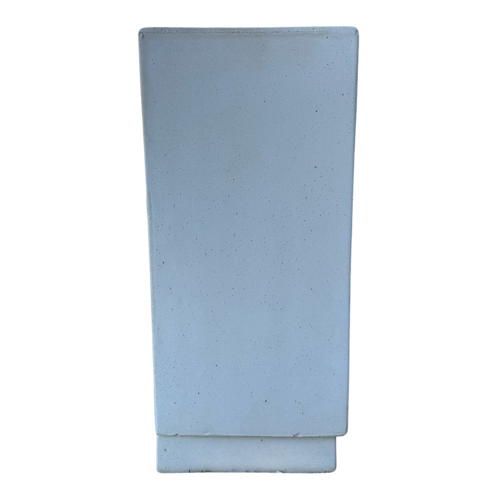 Fioriera giardino cemento effetto pietra l.100xp.30xh.60 cm serie ostuni