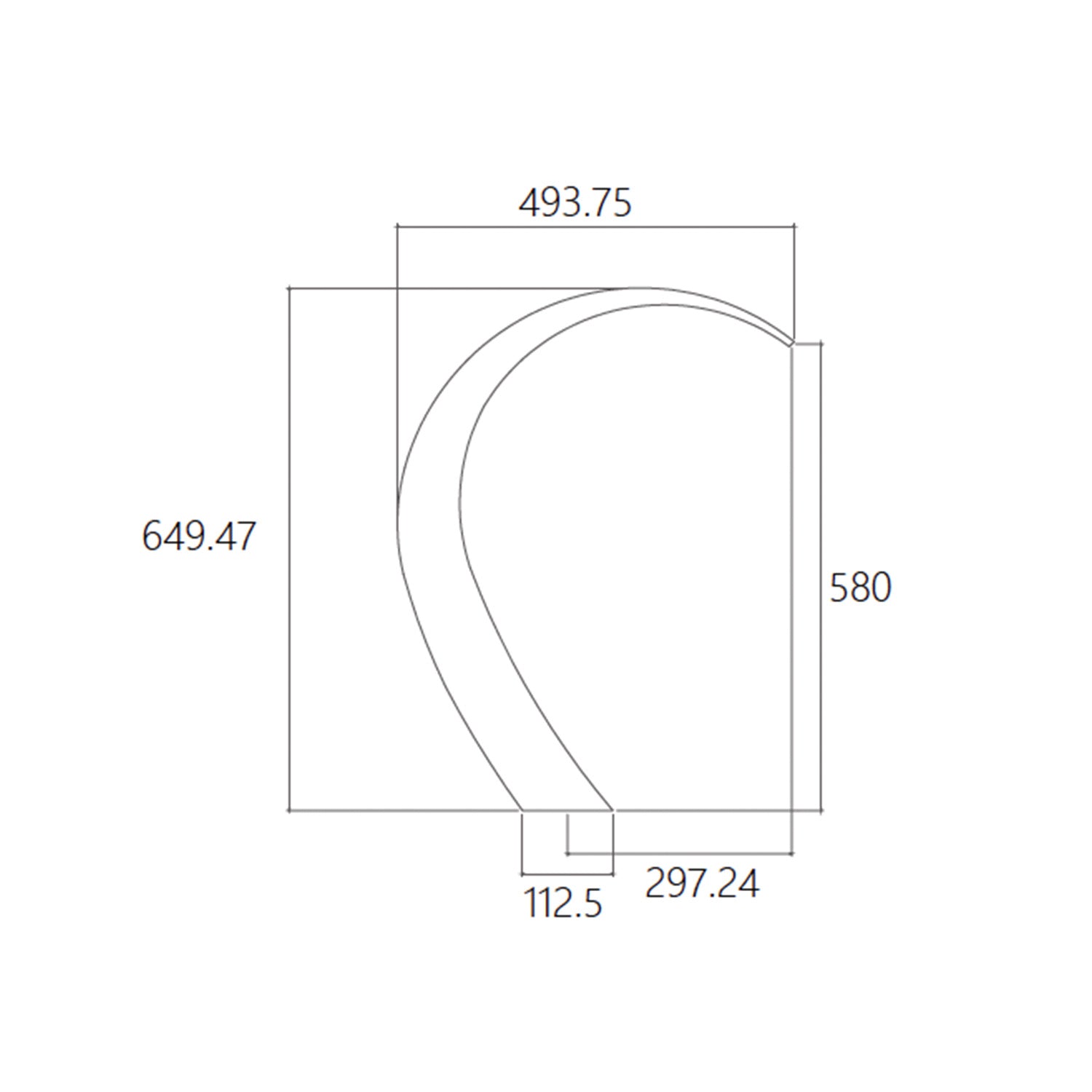 IMEX Cascata Inox in Acciaio 316 per Piscina - Modello CPI003-AC