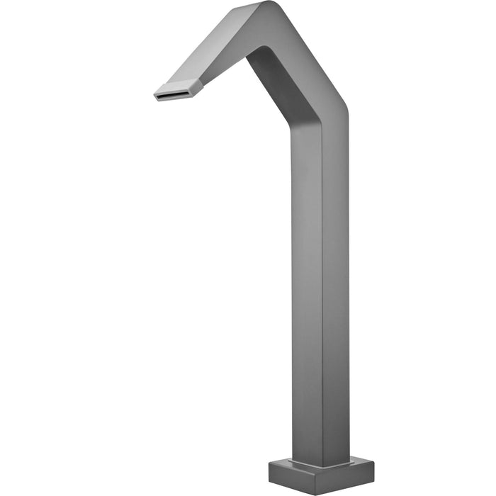 IMEX Cascata per piscina in acciaio inox 316 NIAGARA grigio cobalto per piscina Altezza 68 cm Profondita di 6 cm Eleganza e resistenza nel tuo spazio esterno