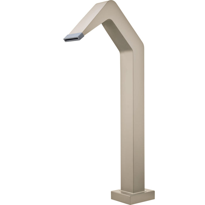 IMEX Cascata per piscina in acciaio inox 316 con finitura moka design elegante e resistente colore beige - modello NIAGARA Altezza 68 cm Profondita di 6 cm