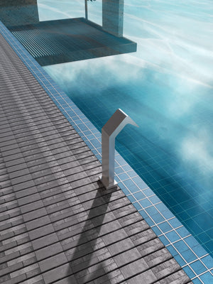 IMEX Cascata per Piscina 68 cm in Acciaio 316L - modello IMEX CPN002 AC Orogettata per durabilita e resistenza nel tempo per unesperienza rilassante nel tuo spazio esterno