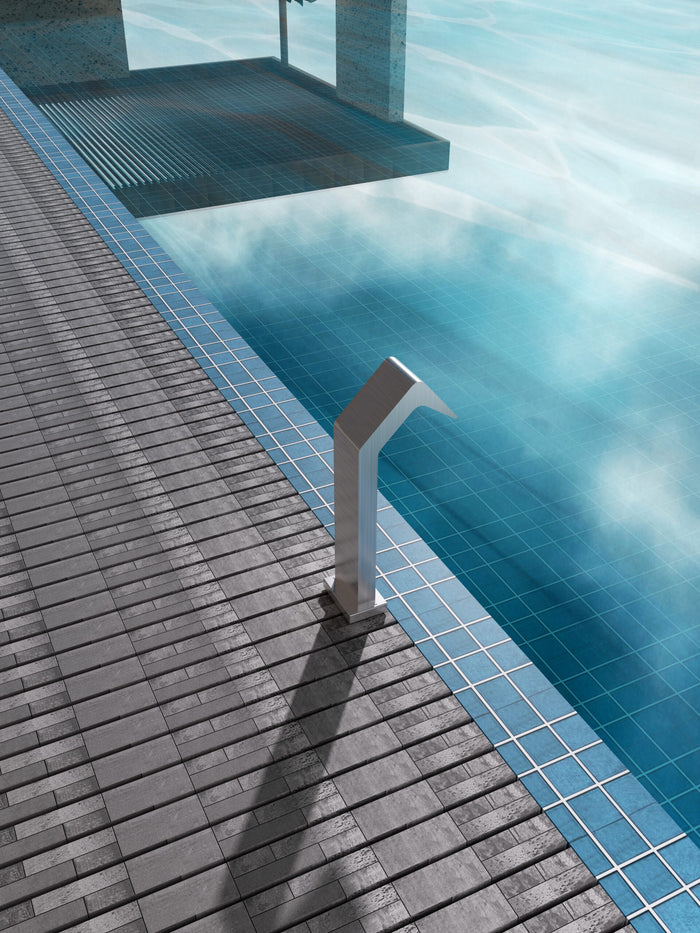 IMEX Cascata per Piscina 68 cm in Acciaio 316L - modello IMEX CPN002 AC Orogettata per durabilita e resistenza nel tempo per unesperienza rilassante nel tuo spazio esterno