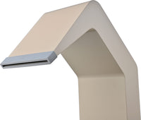 IMEX Cascata per piscina in acciaio 316 beige altezza 68 cm modello Niagara S3 design elegante e durabile per spazi esterni di lusso