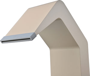 IMEX Cascata per piscina in acciaio 316 beige altezza 68 cm modello Niagara S3 design elegante e durabile per spazi esterni di lusso