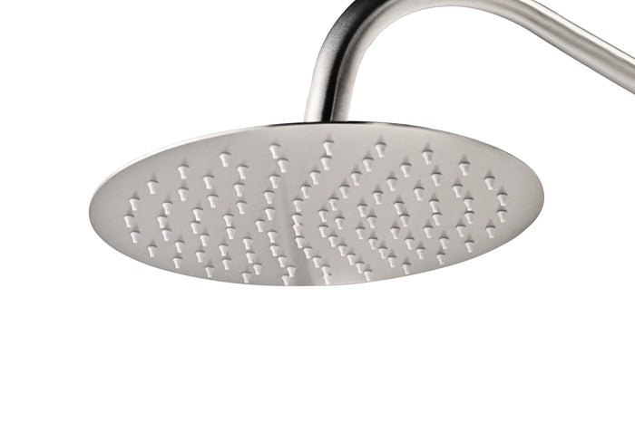 IMEX Doccia per piscine in acciaio 316 con diffusore orientabile e rubinetto a 2 vie resistente alla corrosione modello DAKOTA