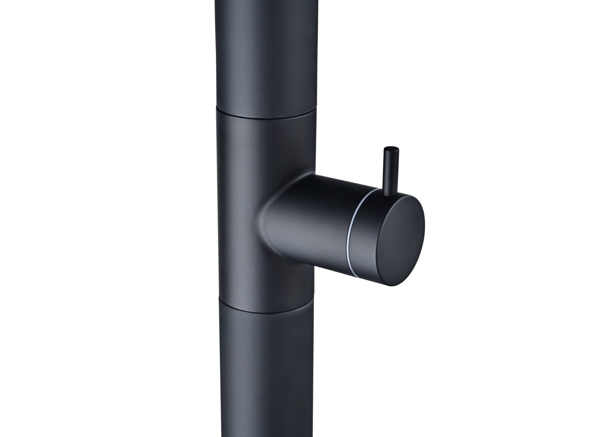 IMEX Doccia piscina nera in inox 316 modello NEVADA design raffinato in acciaio 316 per resistenza e durabilita