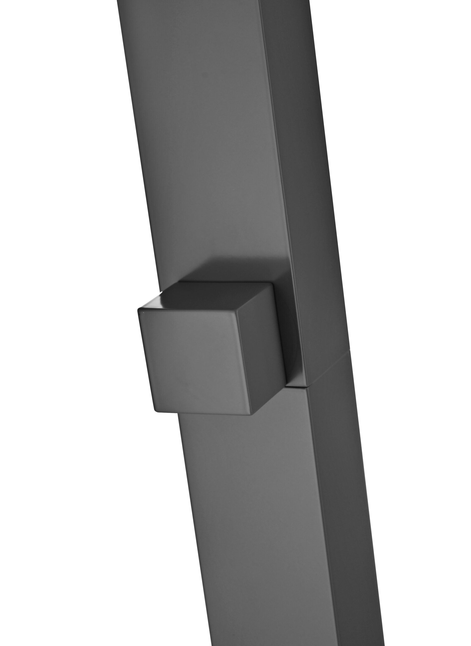 IMEX Doccia piscina in acciaio 316 argento con diffusore a cascata e rubinetto monoforo a 2 vie modello NIAGARA