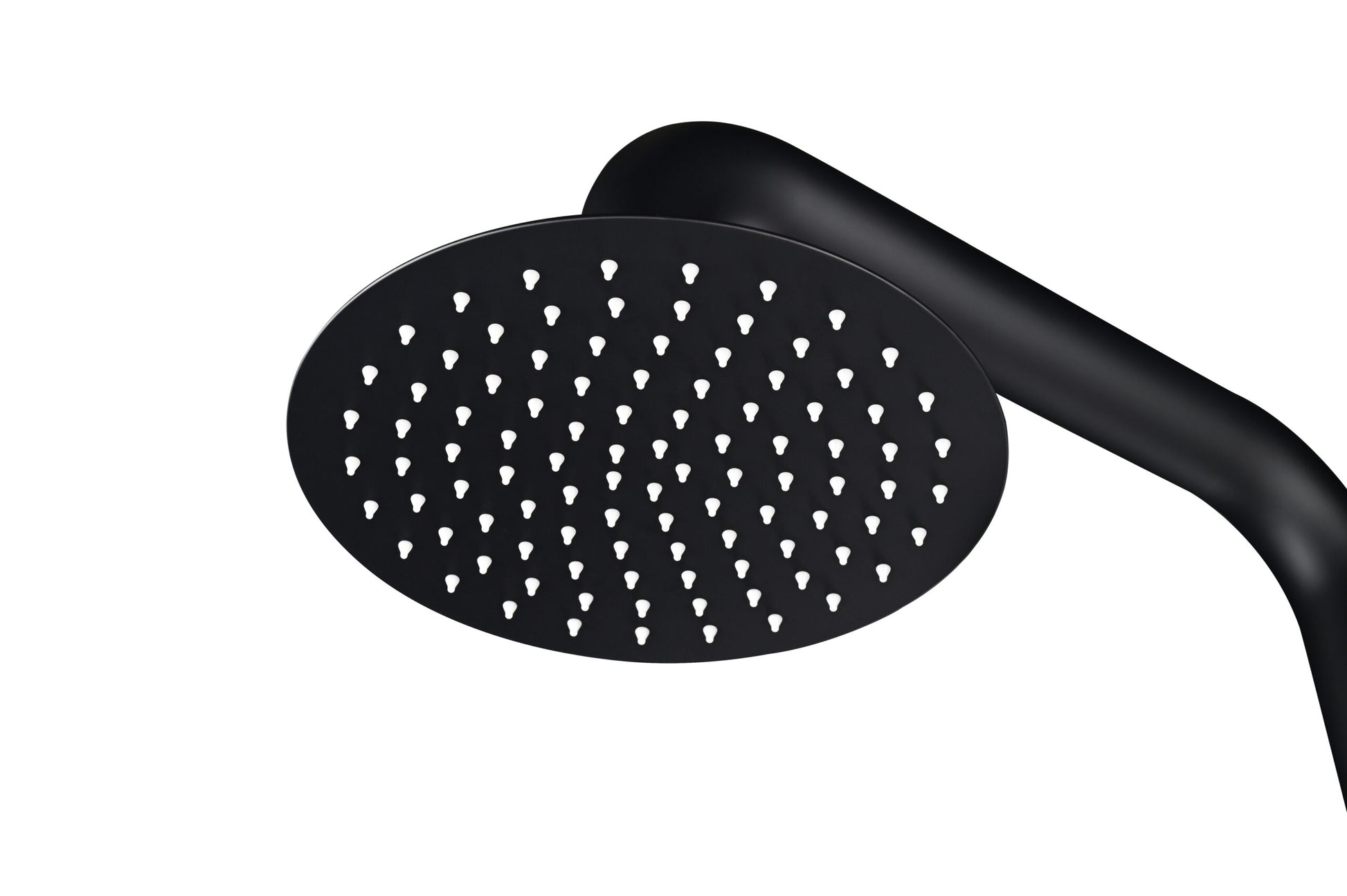 IMEX Doccia Piscina in Inox 316 Nero con Diffusore Orientabile e Rubinetto Monoforo Modello OREGON