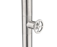 IMEX Doccia piscina in acciaio 316 design raffinato resistente alla corrosione con rubinetto monoforo e diffusore orientabile - Modello POOL