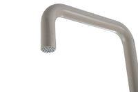 IMEX Doccia piscina beige in acciaio 316 con diffusore anticalcare e rubinetto monoforo modello UTAH