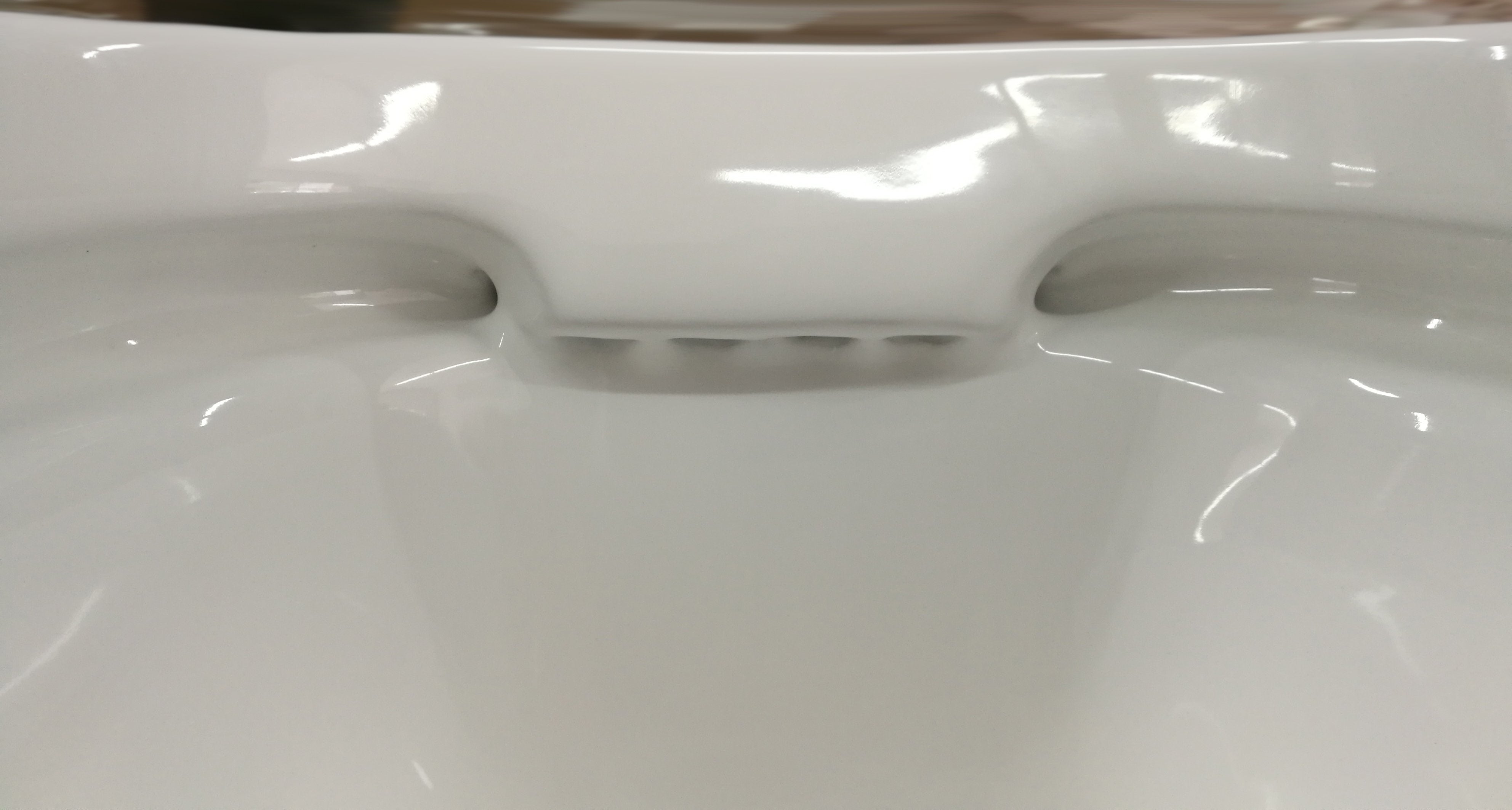 Coppia Sanitari Sospesi Rimless senza brida linea squadrata dimensioni ridotte coprivaso soft-close  