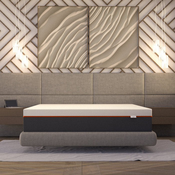 Materasso Singolo Memory foam 80x200; Triplo Strato Stretch; Memory Gel anti-stress; con 7 zone di comfort; ortopedico; "Maragià"