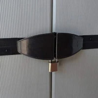 MONGARDI Armadio in Resina con Ripiani 2 Ante, (Interno/Esterno)  68x40x165