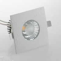 INCASSO LED NADIR BIANCO 6W 390LM 3200K IP44 9X9X10,5CM